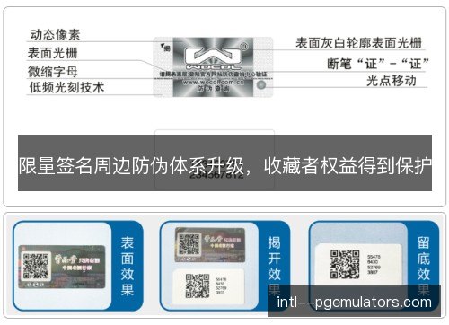 限量签名周边防伪体系升级，收藏者权益得到保护